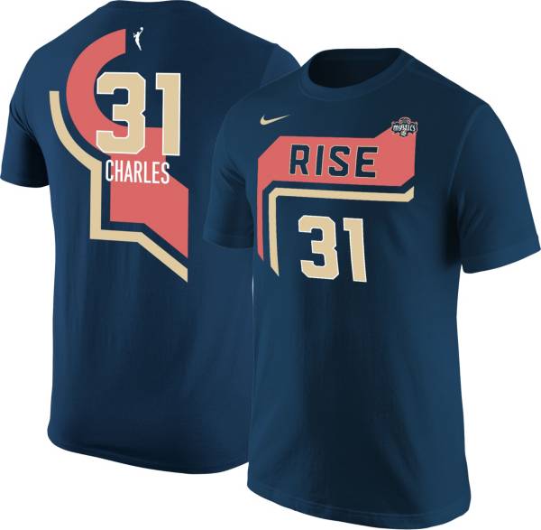 Nike Men's Washington Mystics Tina Charles #31 Navy T-Shirt