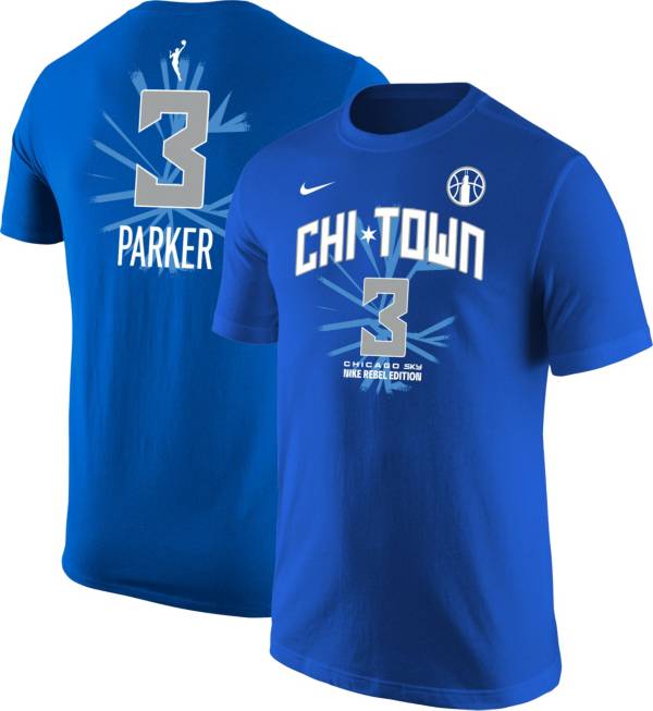 Nike Men's Chicago Sky Candace Parker #3 Royal Blue T-Shirt product image