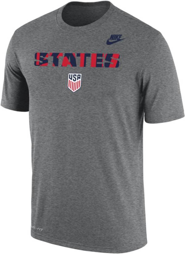 Nike USMNT '21 States Grey T-Shirt