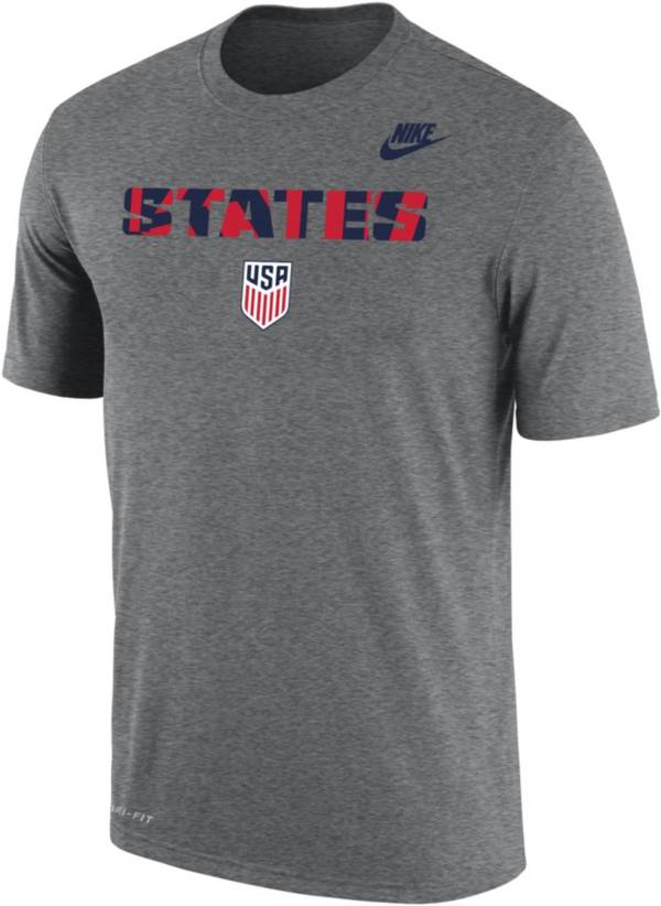 Nike USMNT '21 States Grey T-Shirt product image