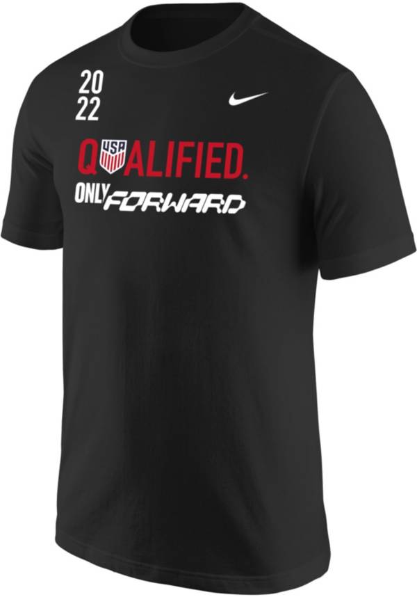 Nike USMNT '22 World Cup Qualified Black T-Shirt
