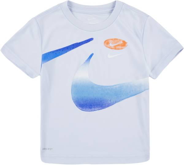 Nike Boys' Toddler Watercolor Split Swoosh T-Shirt product image