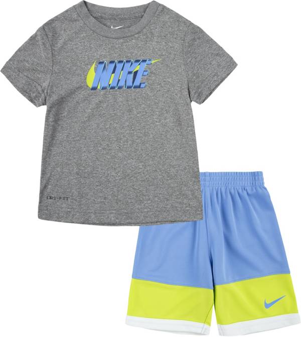 Nike Toddler Boys' Colorblock Short Set