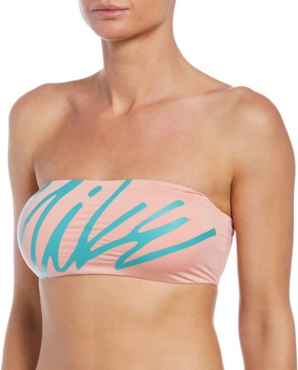 Nike Women's Missy Multi Logo Bandeau Bikini Top product image