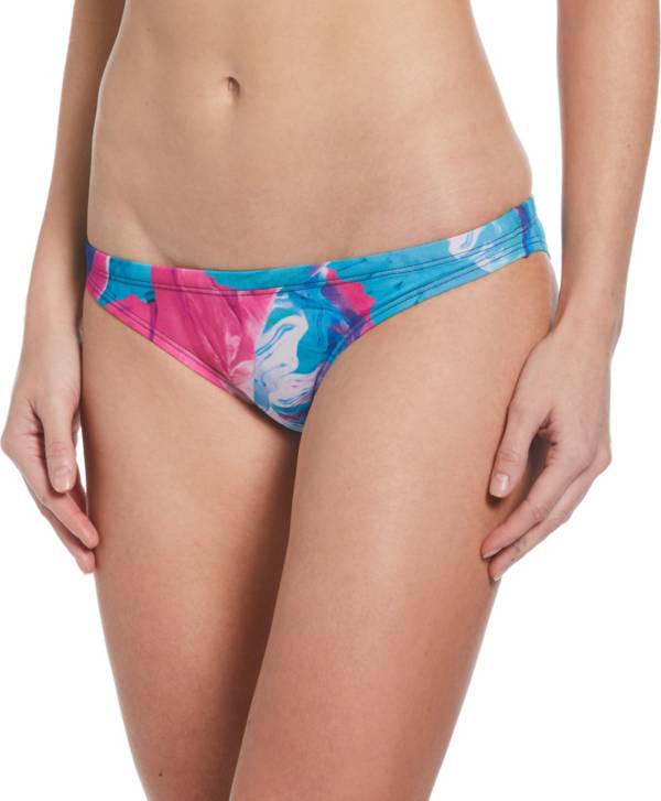 NIKE Women's Hydrastrong Multi Cheeky Bikini Bottoms product image