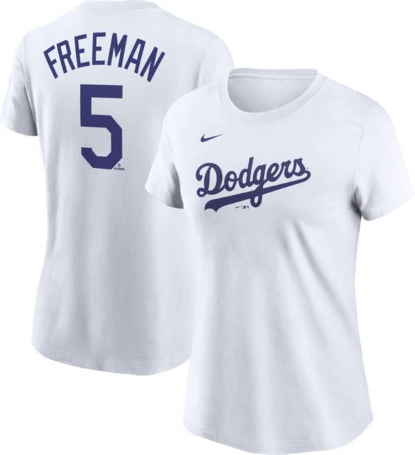 Nike Women's Los Angeles Dodgers Freddie Freeman #5 White T-Shirt product image