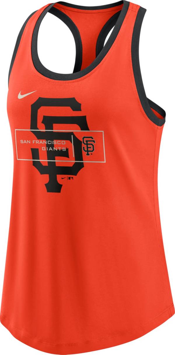 Nike Women's San Francisco Giants Orange Racerback Tank Top
