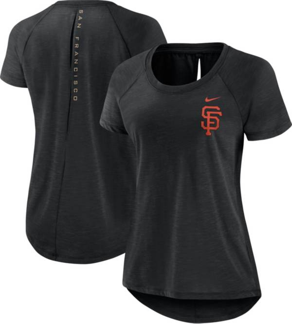 Nike Women's San Francisco Giants Black Summer Breeze T-Shirt