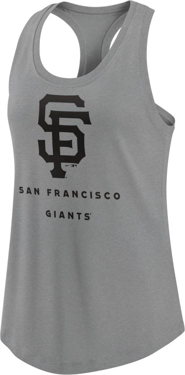 Nike Women's San Francisco Giants Gray Racerback Tank Top