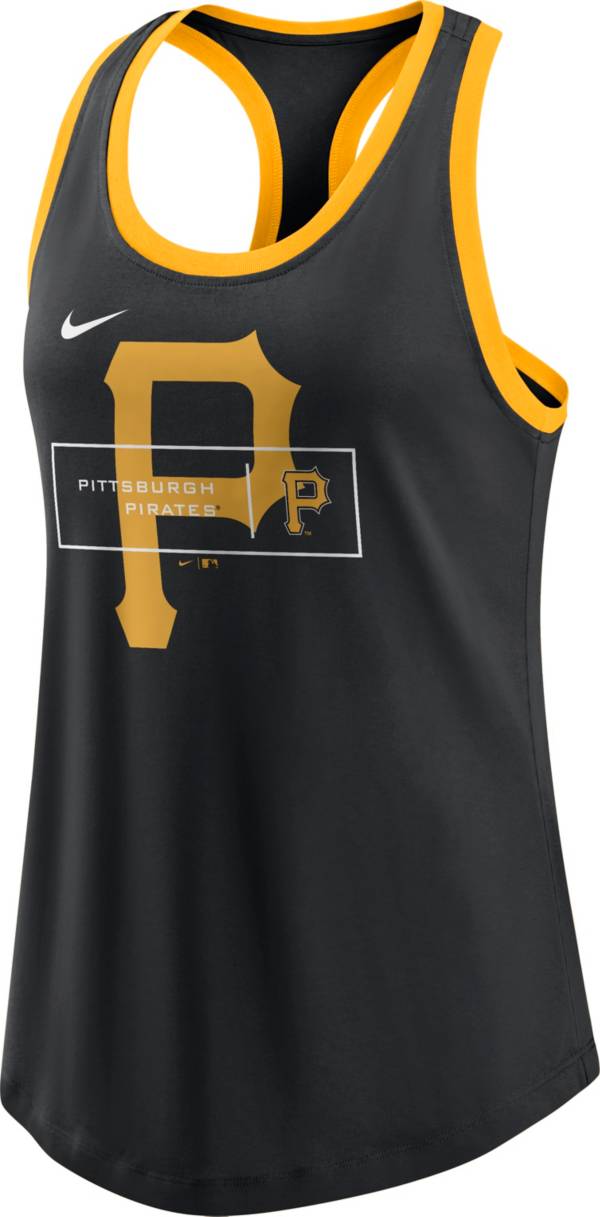 Nike Women's Pittsburgh Pirates Black Racerback Tank Top