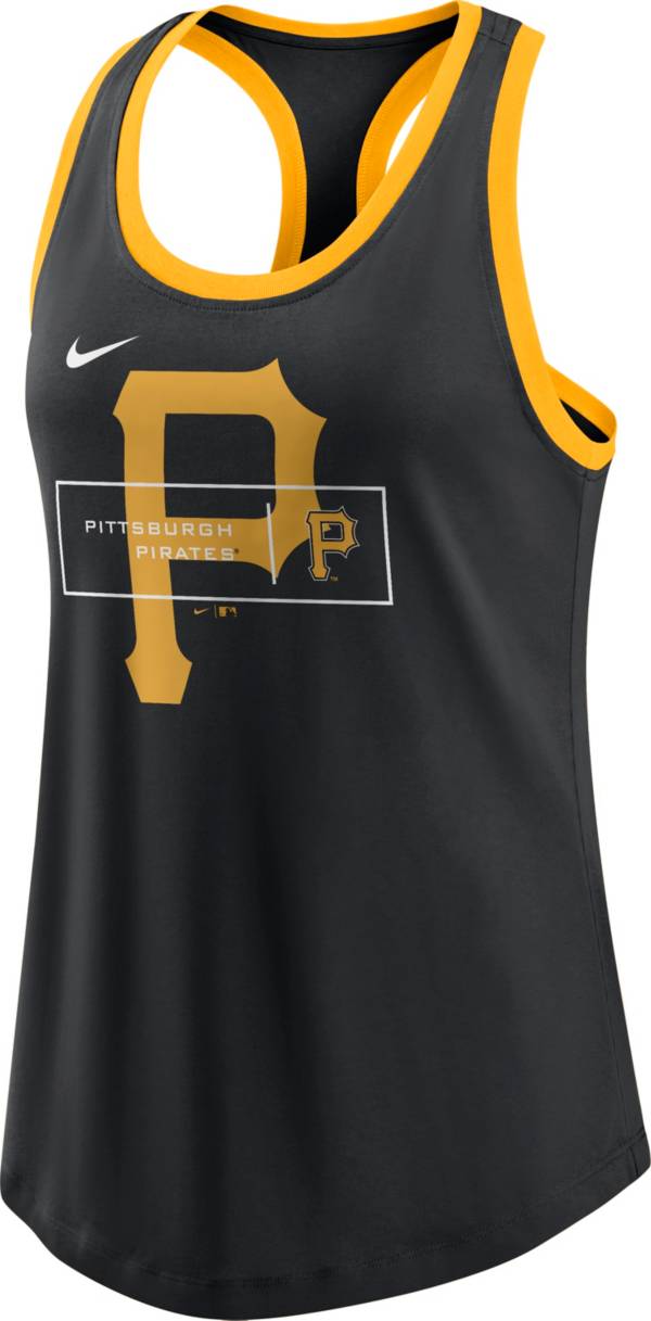 Nike Women's Pittsburgh Pirates Black Racerback Tank Top product image
