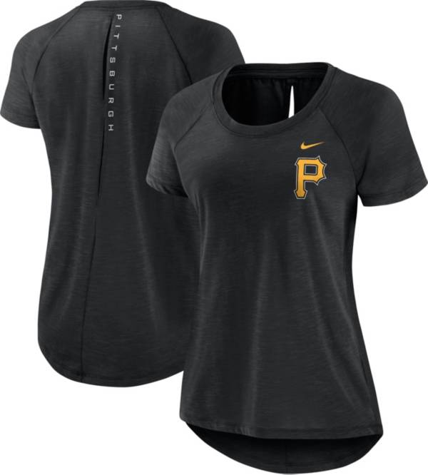 Nike Women's Pittsburgh Pirates Black Summer Breeze T-Shirt