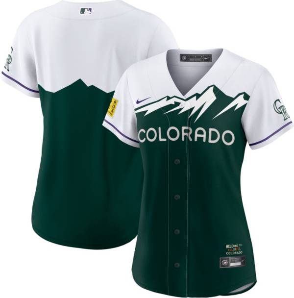 Nike Women's Colorado Rockies 2022 City Connect Replica Cool Base Jersey