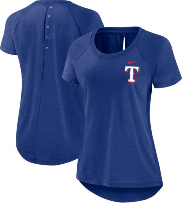 Nike Women's Texas Rangers Blue Summer Breeze T-Shirt