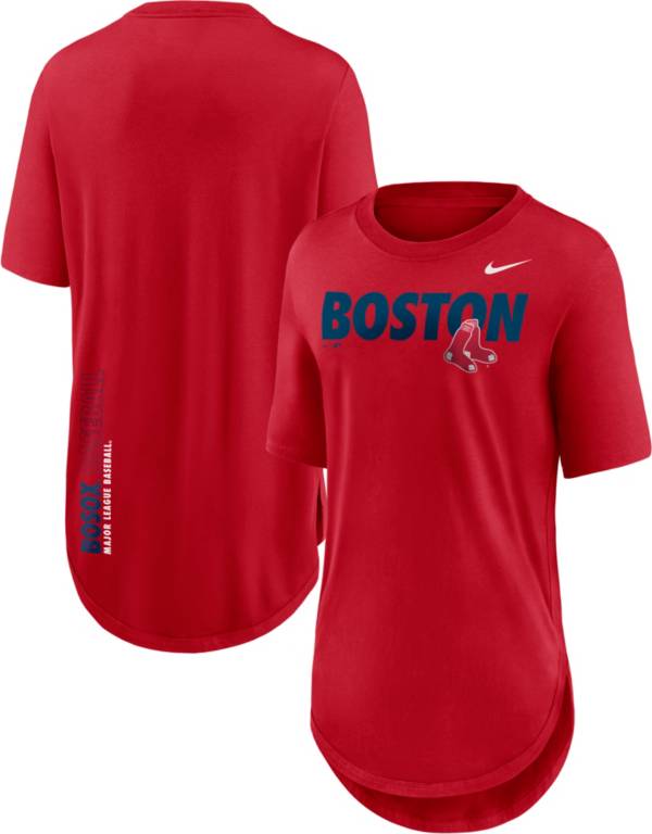 Nike Women's Boston Red Sox Red Nickname Weekend T-Shirt