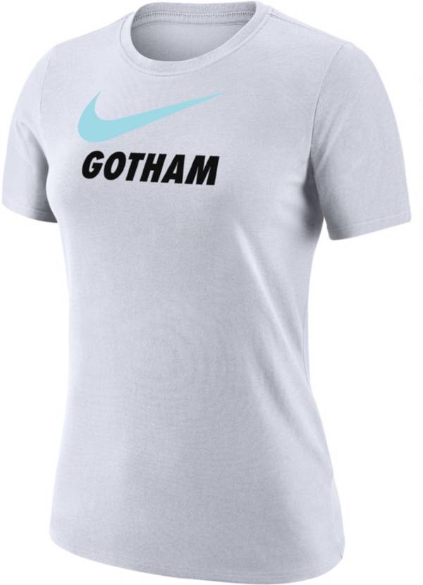 Nike Women's Gotham FC Swoosh Dri-FIT Alternate White T-Shirt