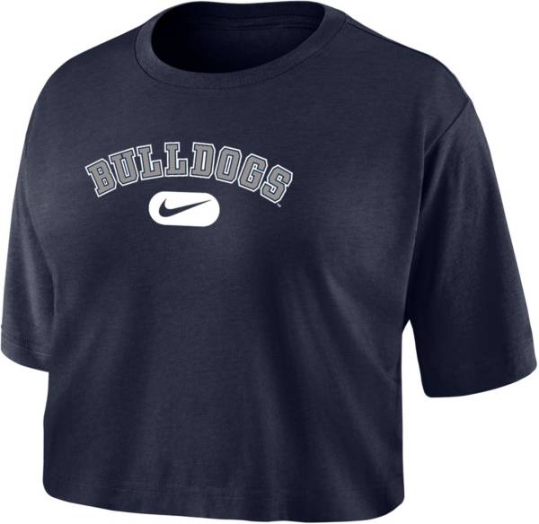 Nike Women's Butler Bulldogs Blue Dri-FIT Cotton Crop T-Shirt product image