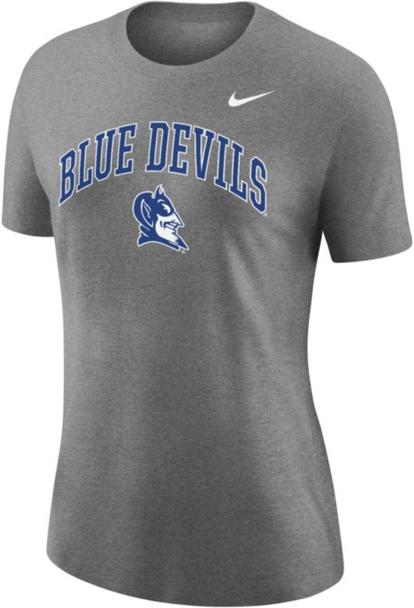 Nike Women's Duke Blue Devils Grey Varsity T-Shirt