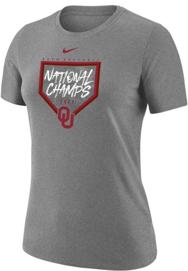 Nike Women's Oklahoma Sooners 2022 NCAA Softball Women's College World Series Champions T-Shirt