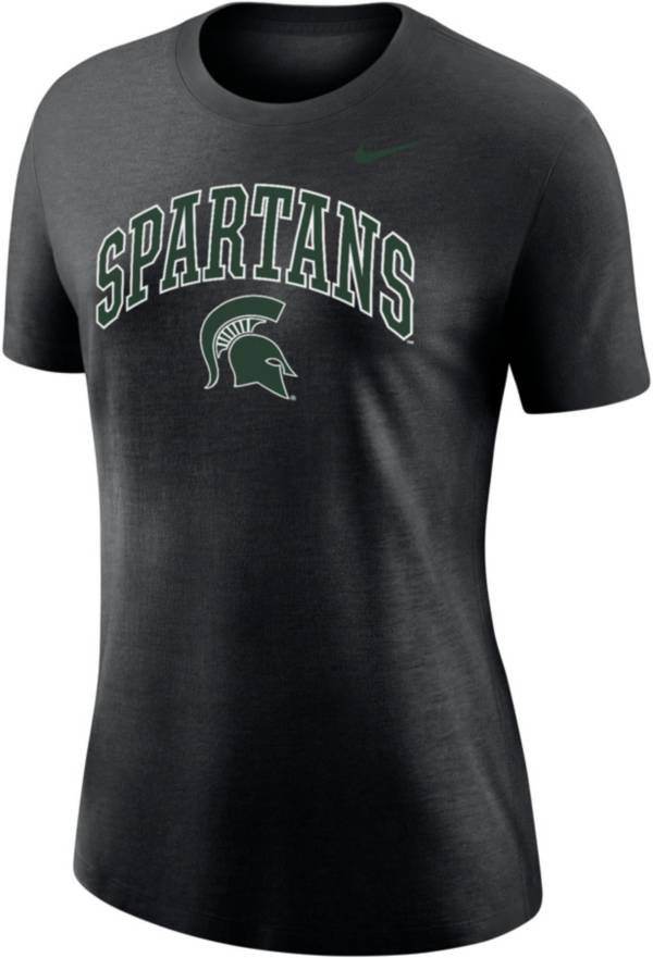 Nike Women's Michigan State Spartans Black Varsity T-Shirt
