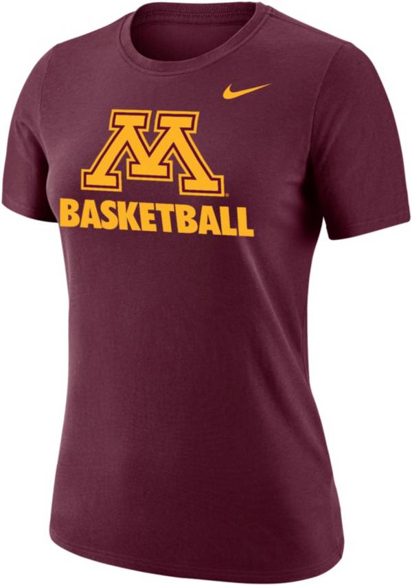 Nike Women's Minnesota Golden Gophers Maroon Dri-FIT Cotton Baseball T-Shirt product image