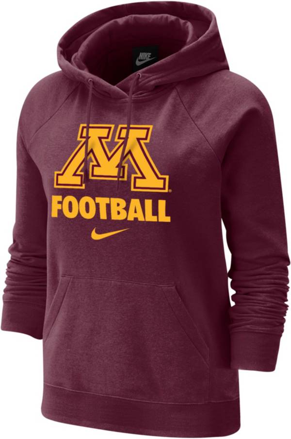 Nike Women's Minnesota Golden Gophers Maroon Football Varsity Hoodie product image