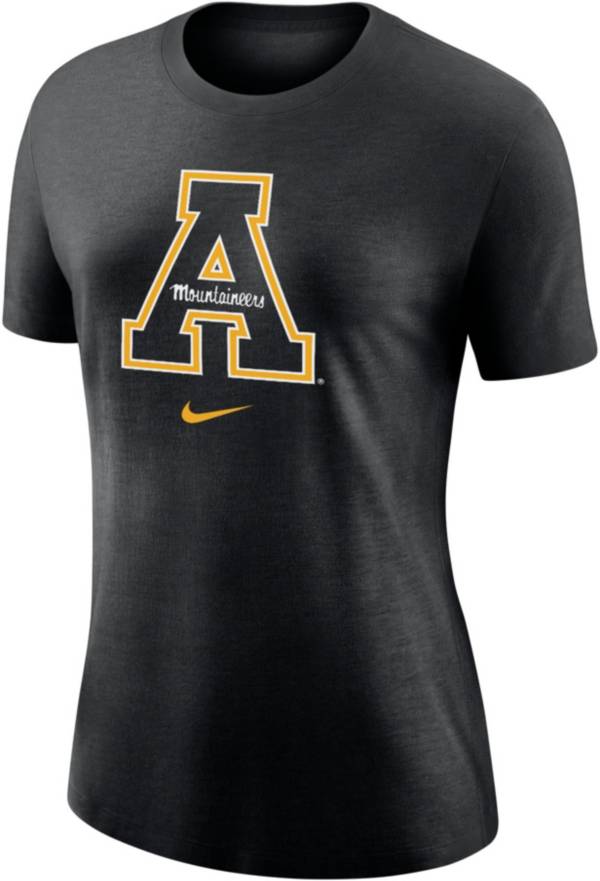 Nike Women's Appalachian State Mountaineers Black Varsity T-Shirt