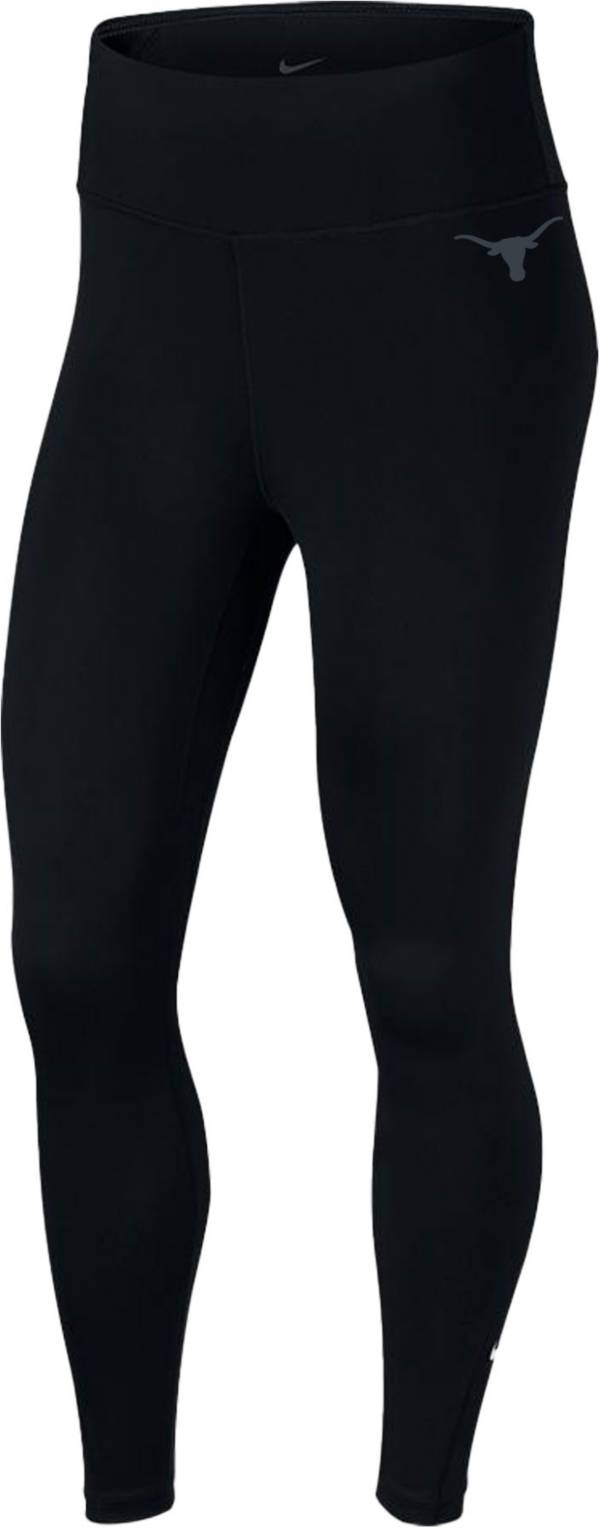 Nike Women's Texas Longhorns Black Dri-FIT 7/8 Tights product image