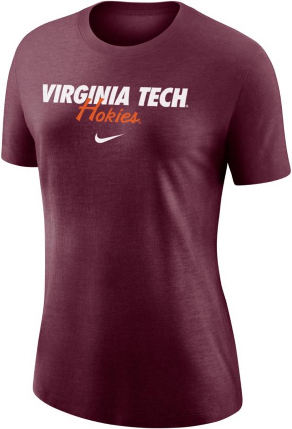 Nike Women's Virginia Tech Hokies Maroon Varsity T-Shirt