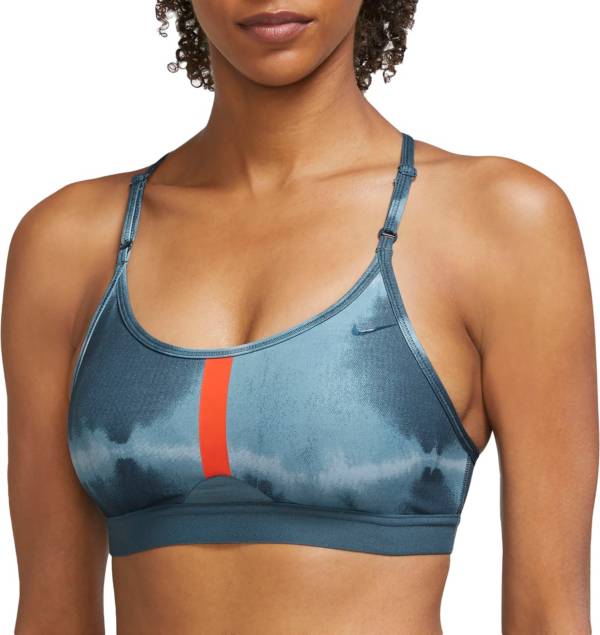 Nike Women's Indy Dye Allover Print Sports Bra