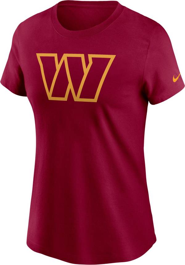 Nike Women's Washington Commanders Logo Red T-Shirt