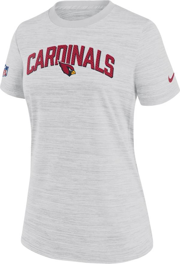 Nike Women's Arizona Cardinals Sideline Velocity White T-Shirt