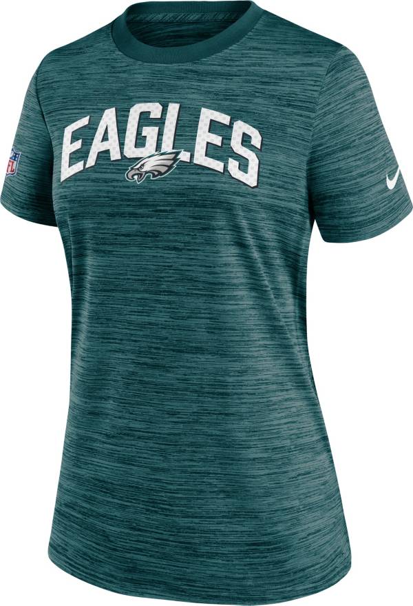 Nike Women's Philadelphia Eagles Sideline Velocity Teal T-Shirt