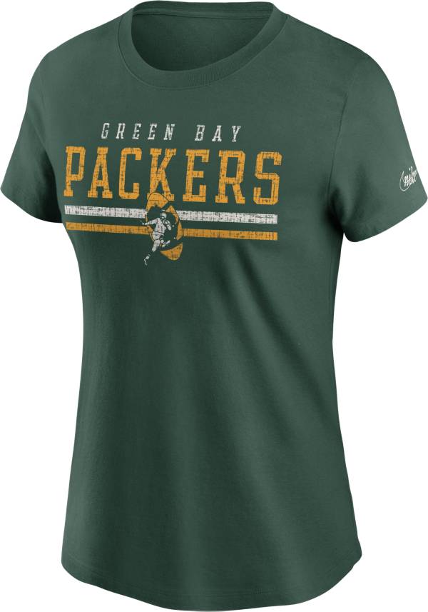 Nike Women's Green Bay Packers Historic Team Name Green T-Shirt product image