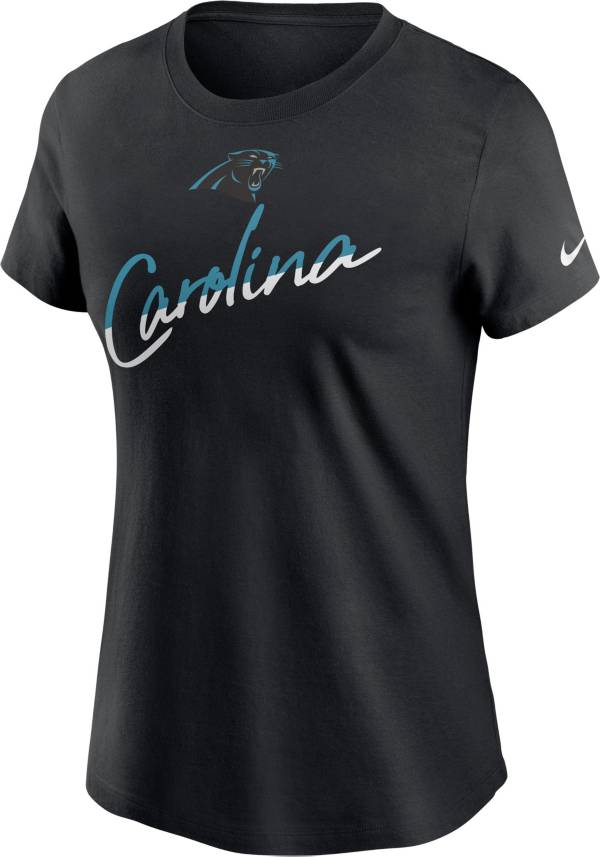 Nike Women's Carolina Panthers City Roll Black T-Shirt product image
