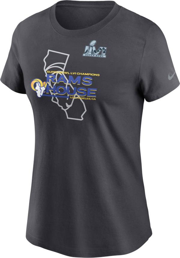 Nike Women's 2021 Super Bowl LVI Champions Los Angeles Rams 'Rams House' T-Shirt product image
