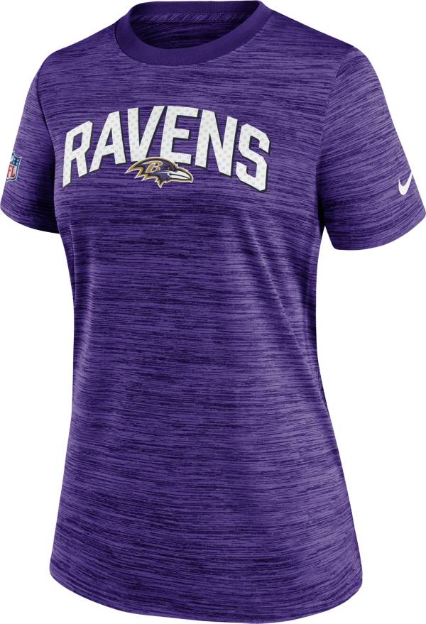 Nike Women's Baltimore Ravens Sideline Velocity New Orchid T-Shirt product image