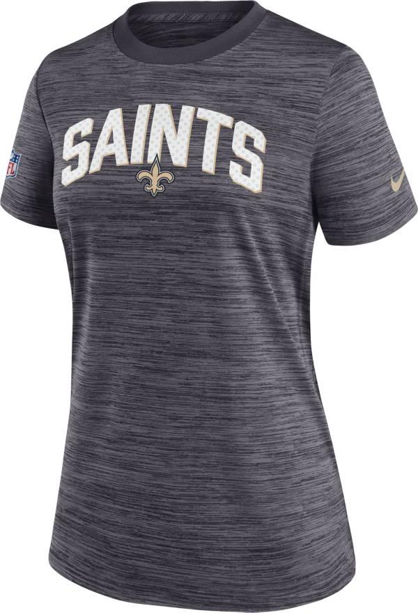 Nike Women's New Orleans Saints Sideline Velocity Black T-Shirt product image