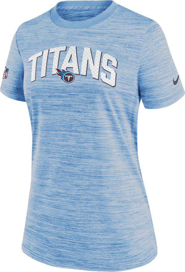 Nike Women's Tennessee Titans Sideline Velocity Coast T-Shirt