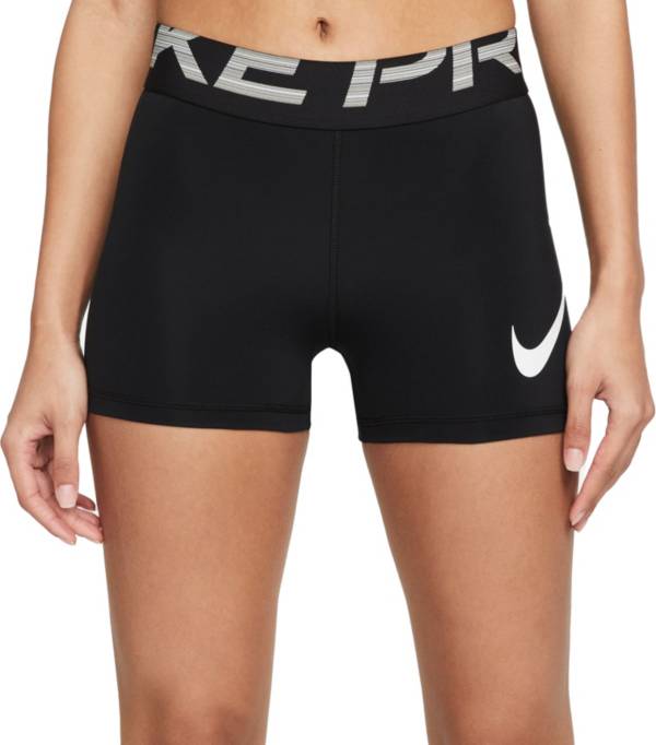 Nike Women's Pro Dri-FIT 3" Graphic Training Shorts