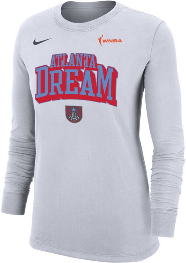 Nike Women's Atlanta Dream White Long Sleeve T-Shirt