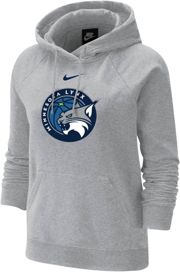 Nike Women's Minnesota Lynx Grey Varsity Arch Pullover Fleece Hoodie