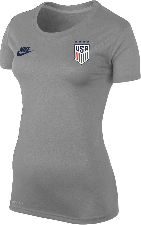 Nike Women's USWNT Crest White V-Neck T-Shirt product image