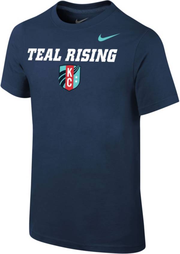 Nike Youth Kansas City Current Mantra Navy T-Shirt product image