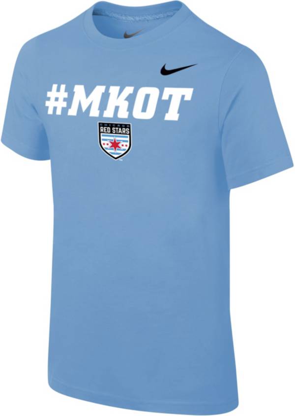 Nike Youth Chicago Red Stars Mantra Light Blue T-Shirt