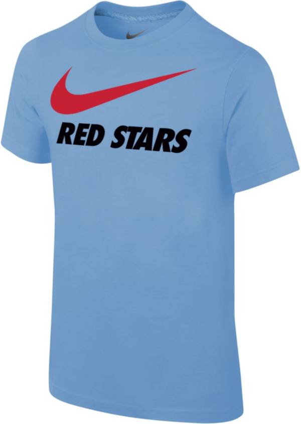 Nike Youth Chicago Red Stars Swoosh Light Blue T-Shirt