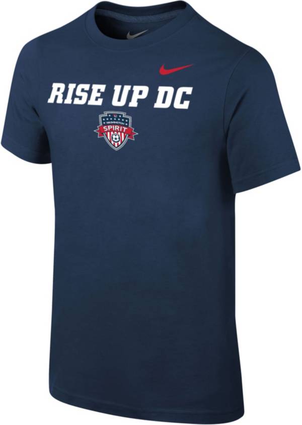 Nike Youth Washington Spirit Mantra Navy T-Shirt