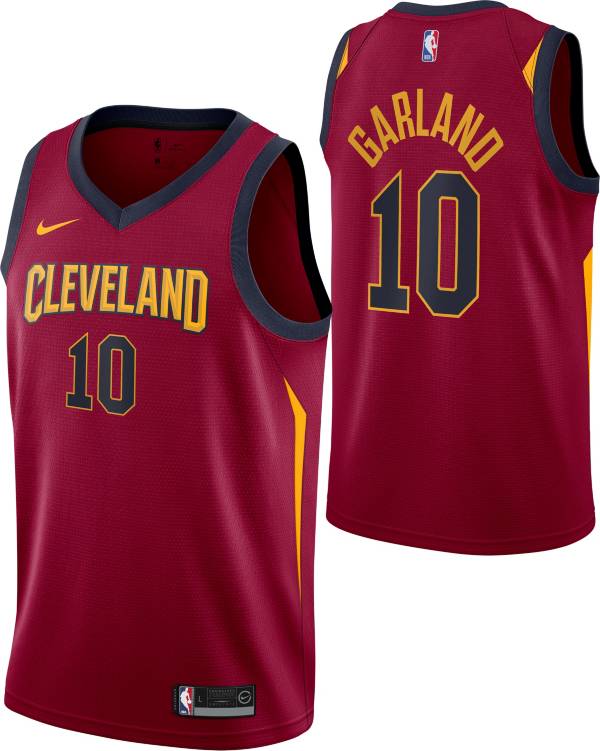 Nike Youth Cleveland Cavaliers Darius Garland #10 Red Dri-FIT Swingman Jersey
