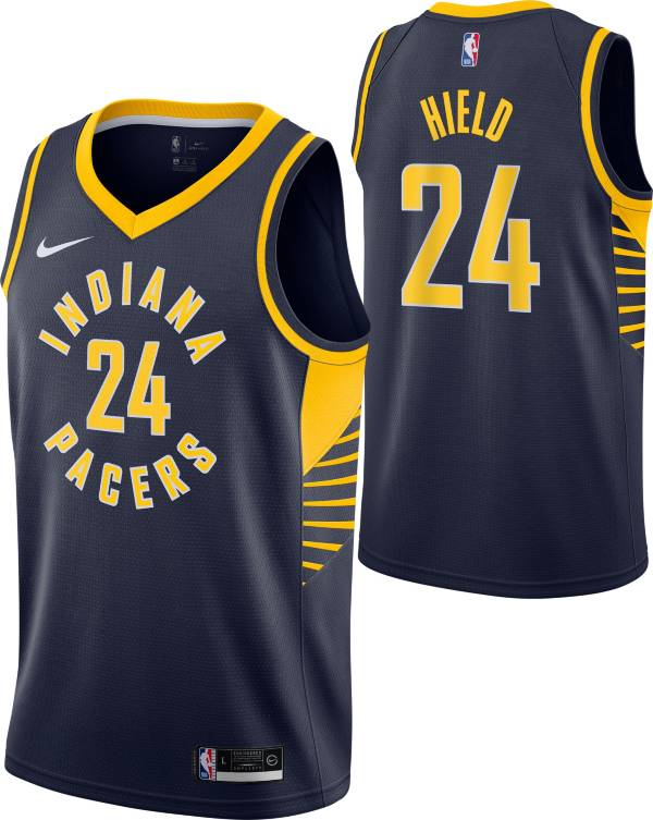 Nike Youth Indiana Pacers Buddy Hield #24 Navy Dri-FIT Swingman Jersey