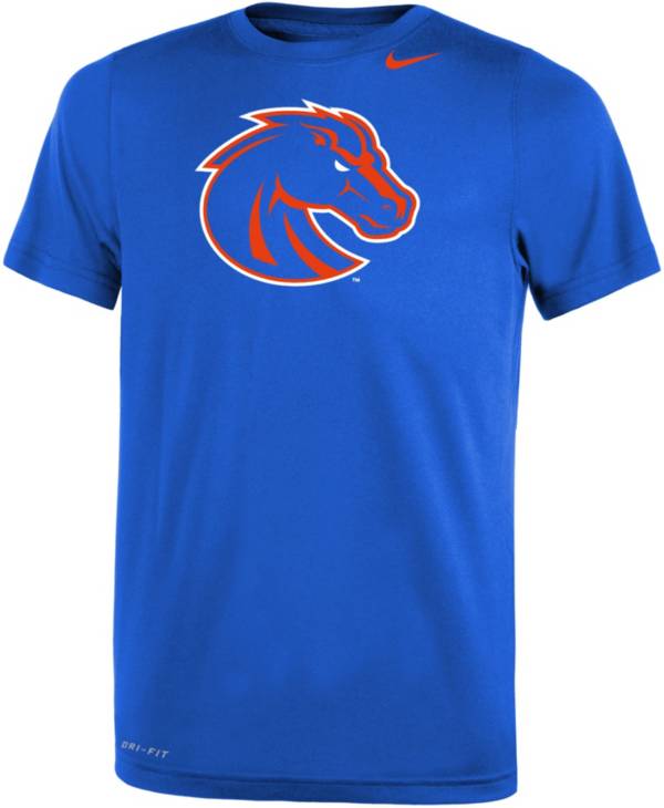 Nike Youth Boise State Broncos Blue Dri-FIT Legend 2.0 T-Shirt